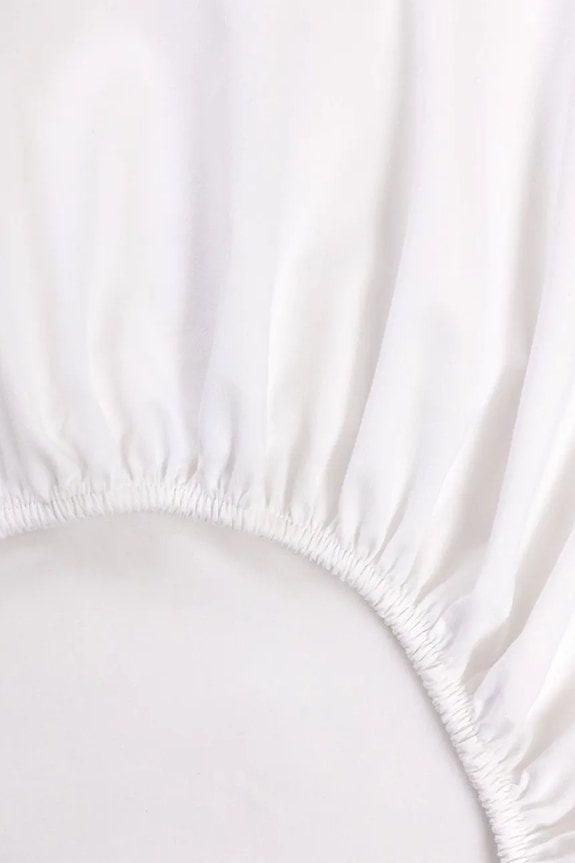 Bavlnená napínacia plachta BOSS BEBOSS White 140 x 200 cm 1058412 biela AA00