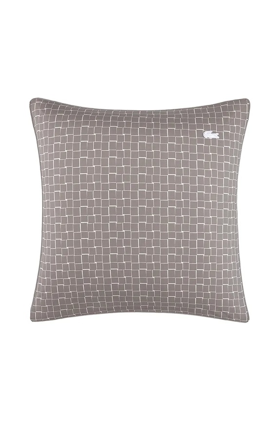 Lacoste pamut párnahuzat L BLOCK Greige 65 x 65 cm szürke 1057064