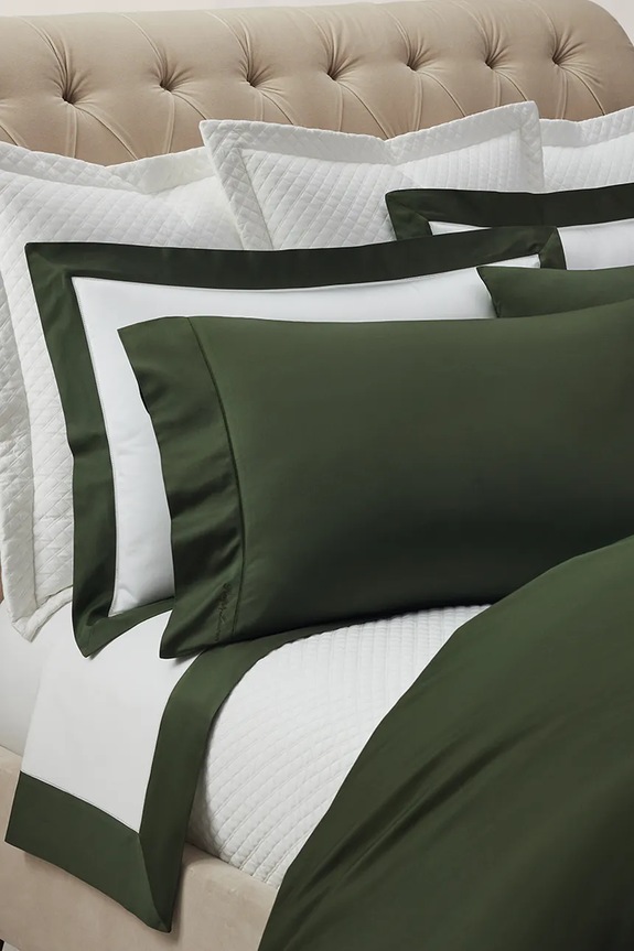 Βαμβακερή παπλωματοθήκη Ralph Lauren RL624 Dark Green 200 x 200 cm 1055450