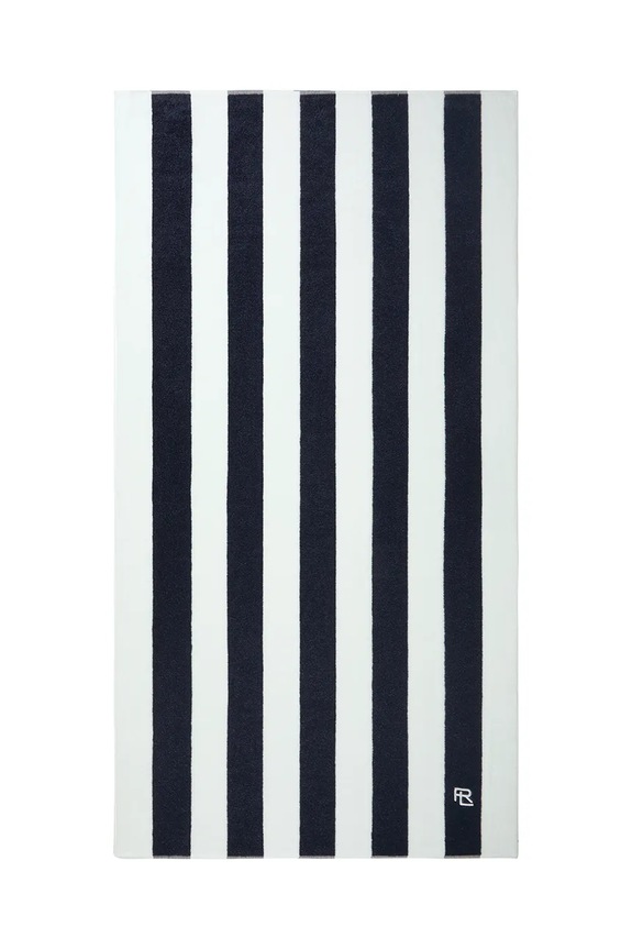 Βαμβακερή πετσέτα θαλάσσης Ralph Lauren HENLEY Navy 90 x 170 cm σκούρο μπλε 1047050