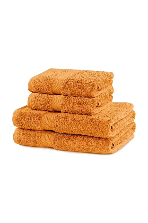 set de prosoape 4-pack portocaliu 5905364639437