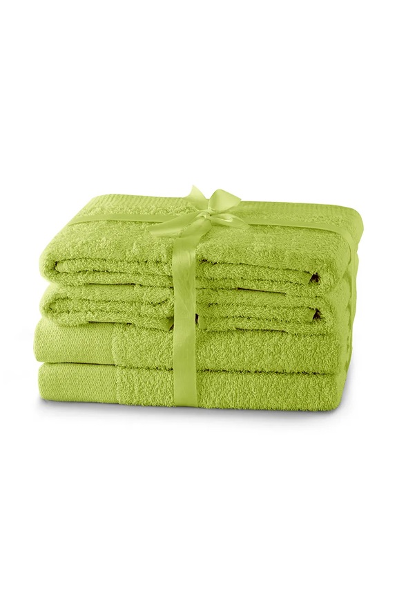 Σετ πετσέτες home & lifestyle od 50 do 140 cm 6-pack πράσινο 4251838570371