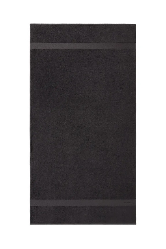 Βαμβακερή πετσέτα Ralph Lauren AVENUE Graphite 100 x 183 cm γκρί 897381