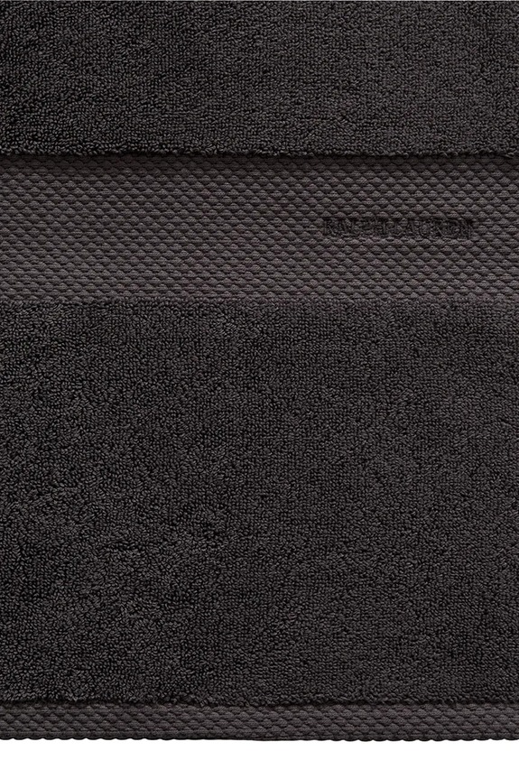 Βαμβακερή πετσέτα Ralph Lauren AVENUE Graphite 100 x 183 cm 897381 γκρί AA00