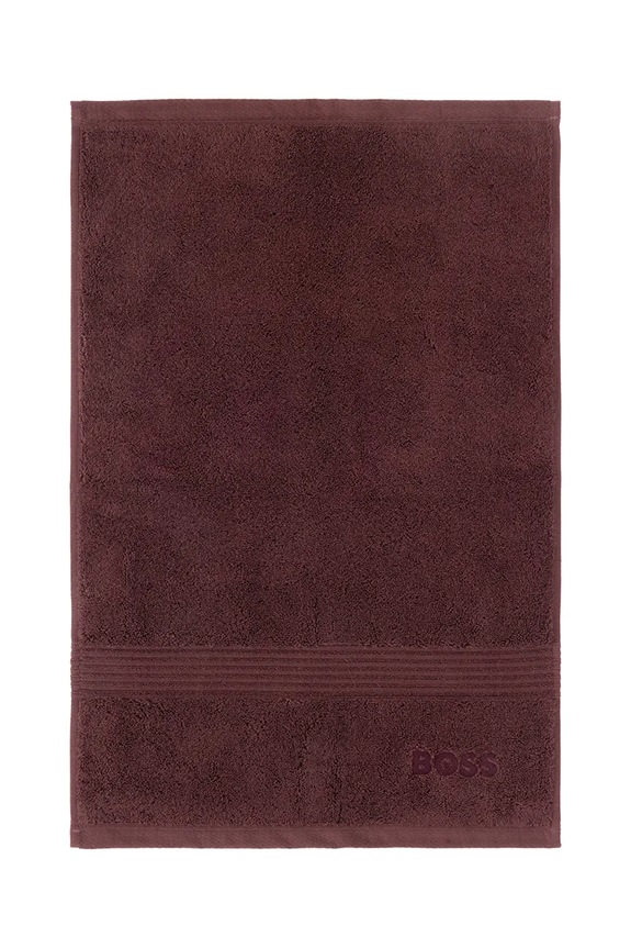 BOSS prosop mic de bumbac LOFT Brownie 40 x 60 cm burgundia 1058373