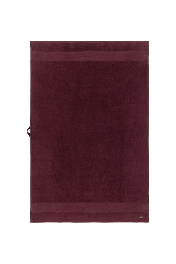 Ručnik srednje veličine Lacoste L LECROCO Bordeaux 100 x 150 cm bordo 1059319