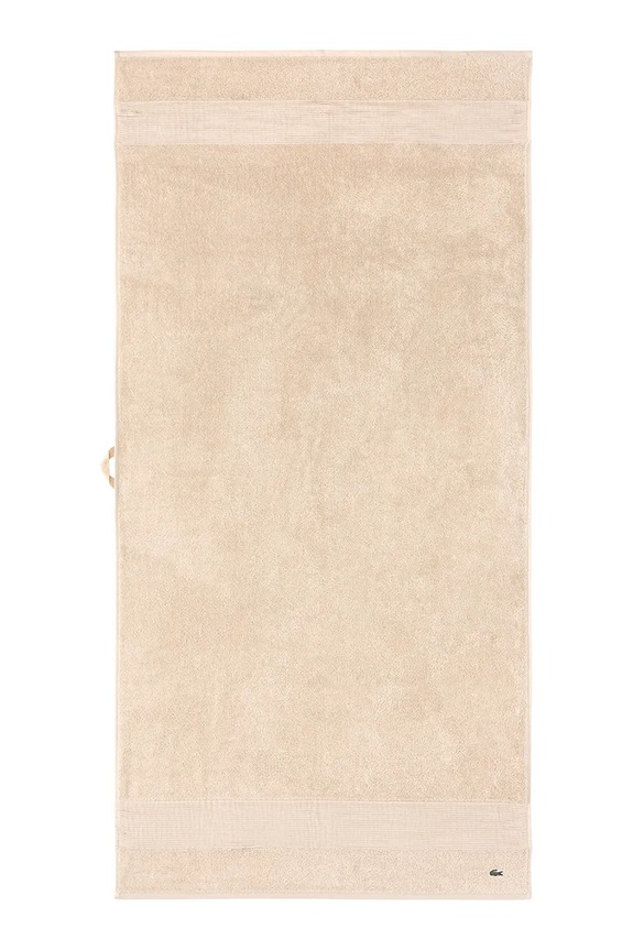 Хлопковое полотенце Lacoste L LECROCO Cappuccino 70 x 140 cm бежевый 1059324
