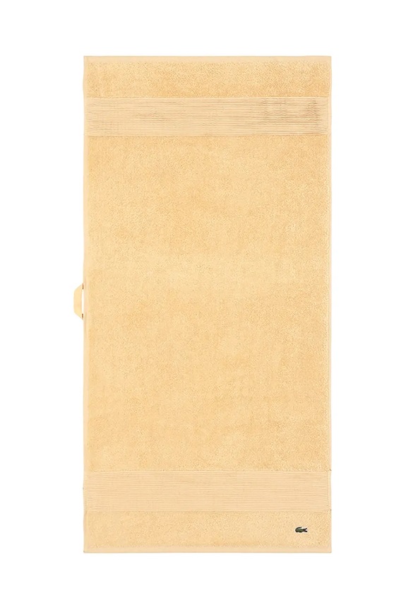 Ručnik srednje veličine Lacoste L LECROCO Sesame 50 x 100 cm zlatna 1059311
