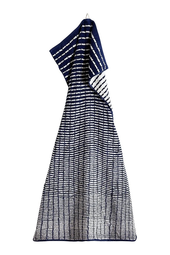 Μπάνιο Μεσαία βαμβακερή πετσέτα Juna Nuance 70 x 140 cm 646608 μπλε