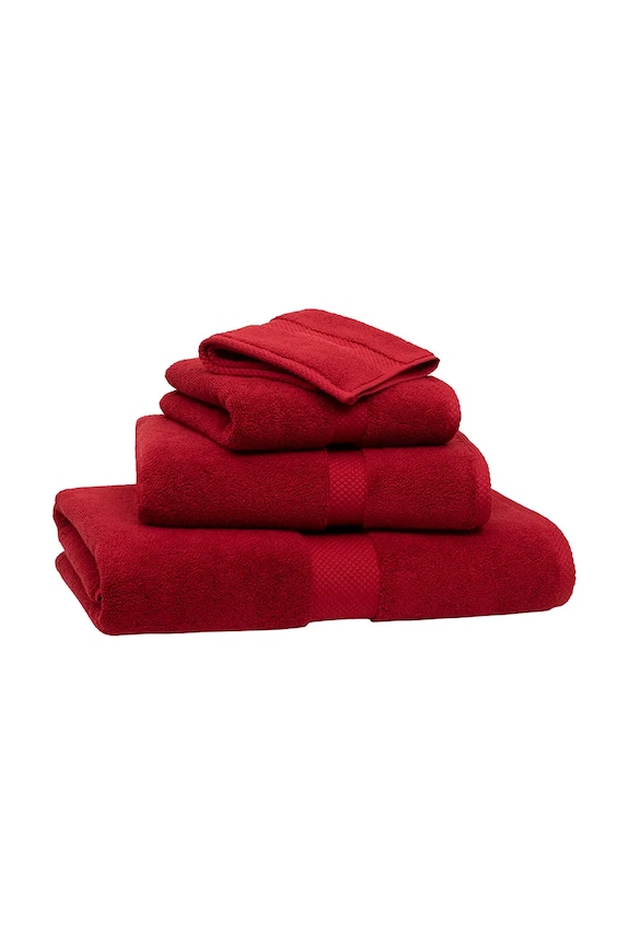 Ralph Lauren prosop mic de bumbac AVENUE Carmin 50 x 100 cm 1029003 rosu AA00