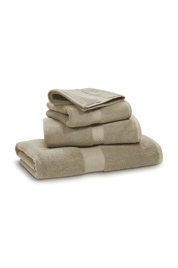 Μεγάλη βαμβακερή πετσέτα Ralph Lauren AVENUE Linen 100 x 183 cm 29436 μπεζ AA00