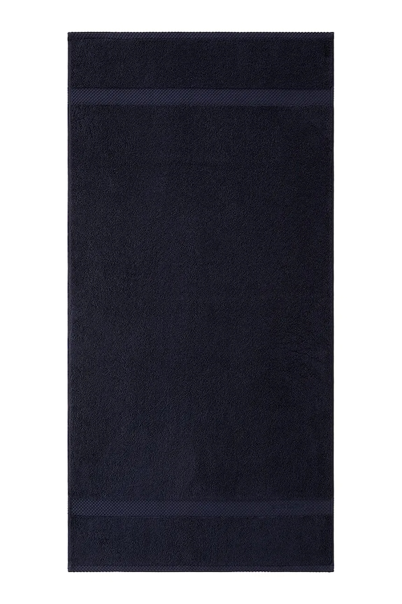 Ralph Lauren prosop mare de bumbac AVENUE Midnight 75 x 137 cm bleumarin 32045