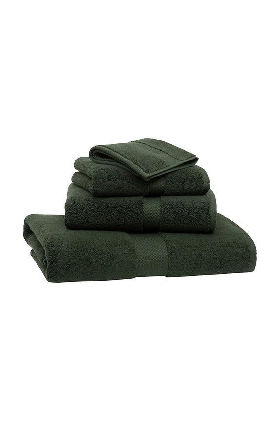 Μεγάλη βαμβακερή πετσέτα Ralph Lauren AVENUE Pine 100 x 183 cm 1029000 πράσινο AA00