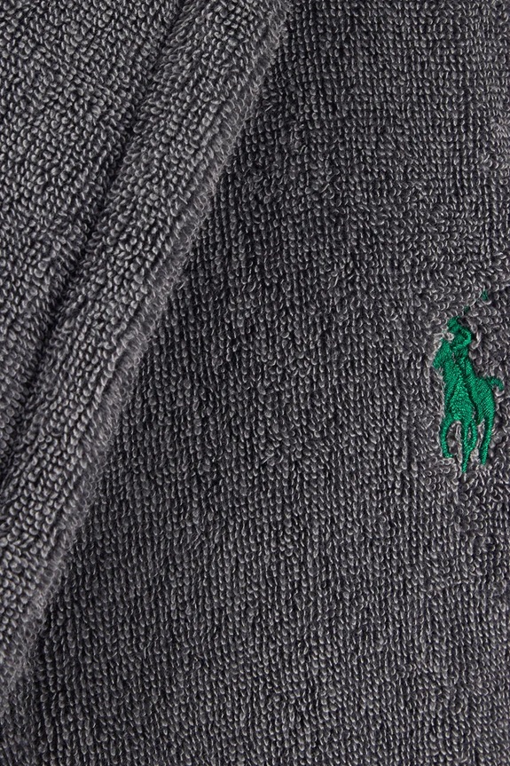 Bavlnený župan Ralph Lauren POLOPLAY Barclay XL 1042845 sivá
