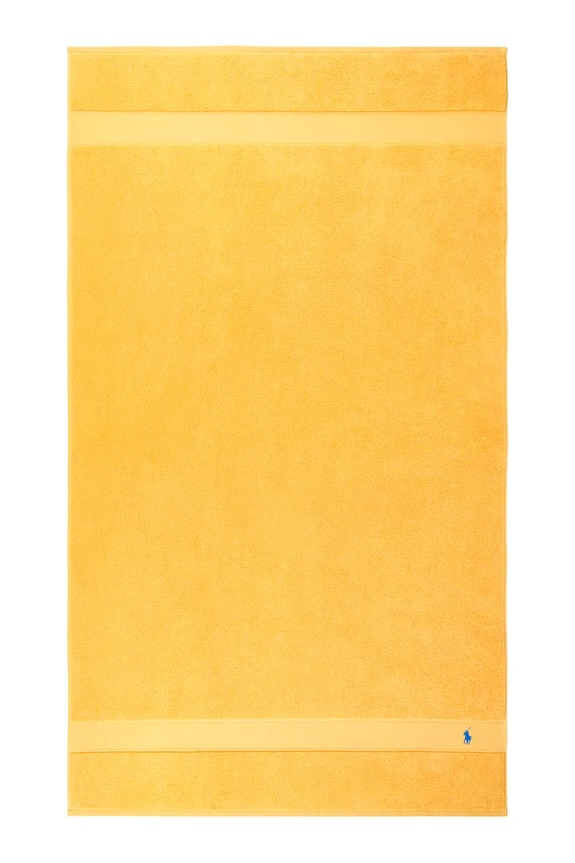 Ralph Lauren duży ręcznik bawełniany POLOPLAY YellowF 90 x 160 cm żółty 1042977