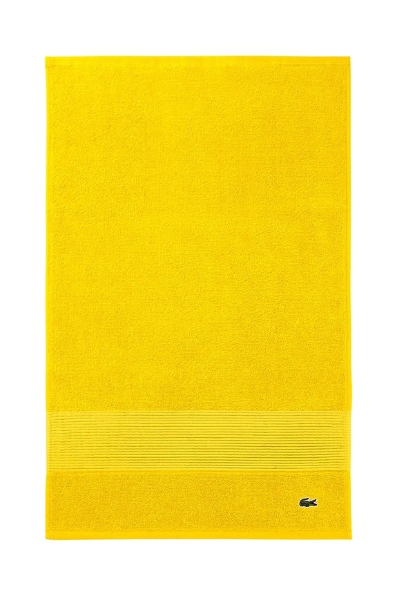 Lacoste prosop mic de bumbac L LECROCO Jaune 40 x 60 cm galben 979907