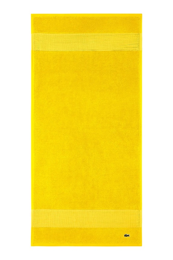 Pamučni ručnik Lacoste L LECROCO Jaune 50 x 100 cm zlatna 979909