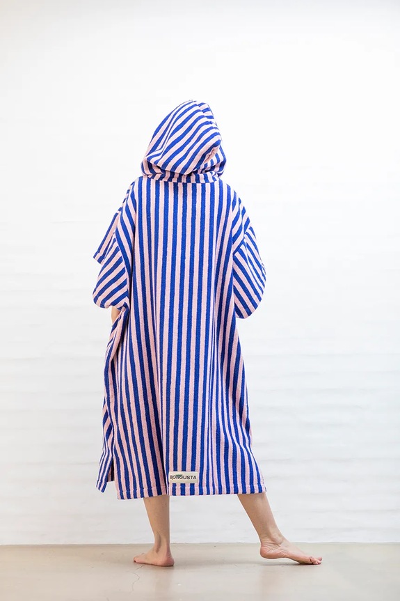 Baie Bongusta poncho de baie din bumbac Naram S/M BON64.002 multicolor
