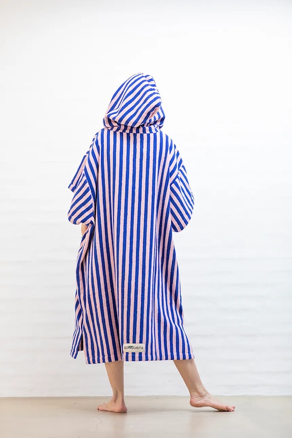 Baie Bongusta poncho de baie din bumbac Naram S/M BON64.002 multicolor