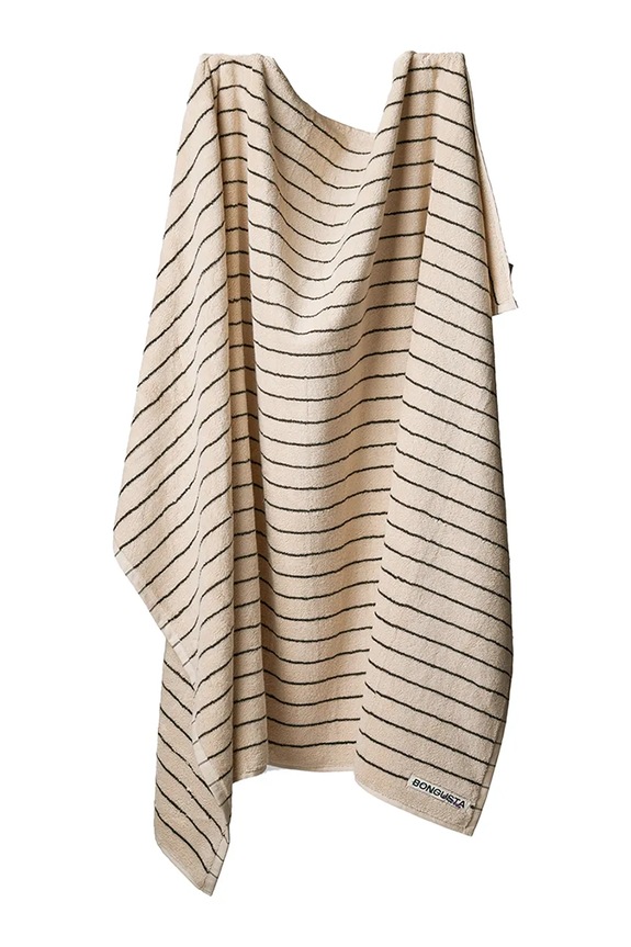 Μεγάλη βαμβακερή πετσέτα Bongusta Naram 100 x 150 cm μπεζ BON32.003