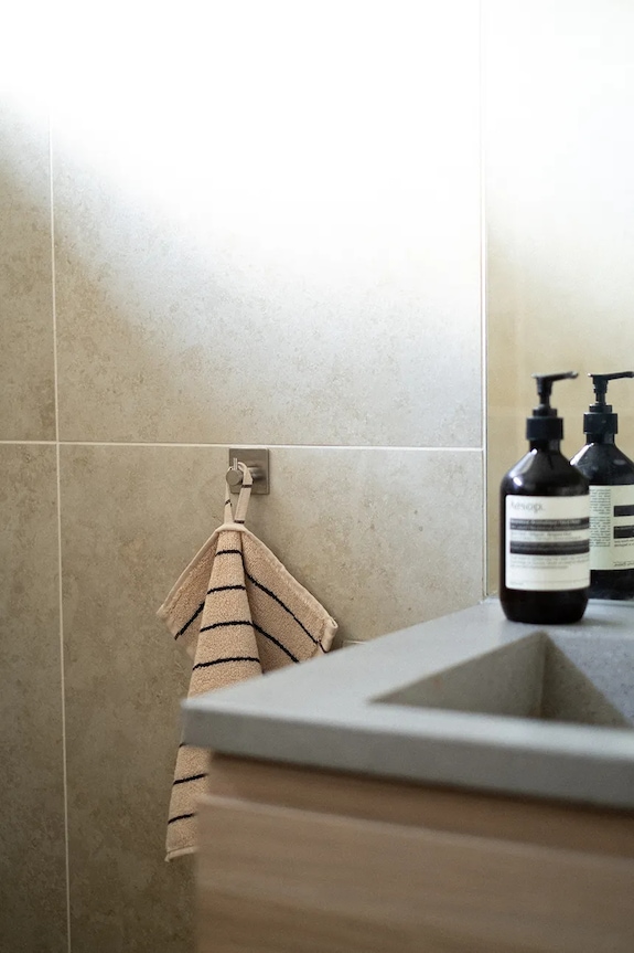 Bongusta asciugamano piccolo in cotone Naram 30 x 30 cm BON99.5715648004321 beige AA00