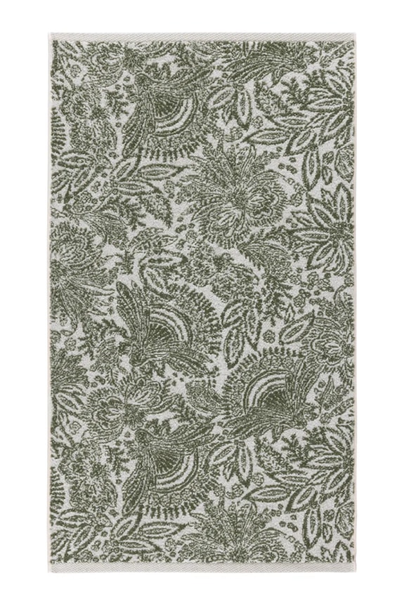 Μικρή πετσέτα από βαμβάκι Yves Delorme PATIO 55 x 100 cm πράσινο 1063020