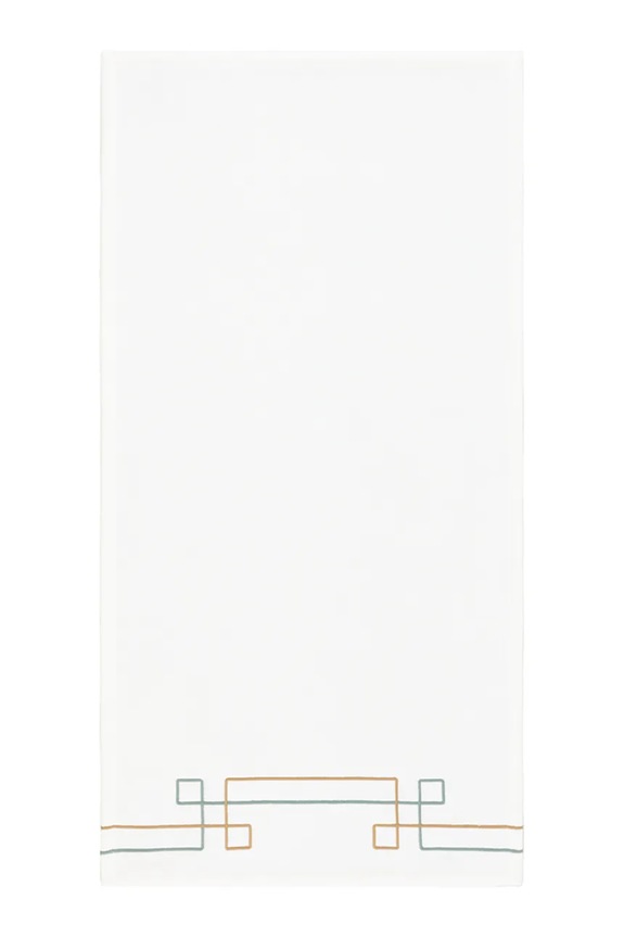 Μεσαία βαμβακερή πετσέτα Yves Delorme VILLA 70 x 140 cm λευκό 1068938