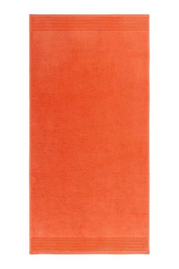 Μεσαία βαμβακερή πετσέτα Olivier Desforges ALIZEE Pomelos 70 x 140 cm πορτοκαλί 1068245