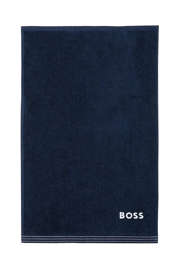 BOSS mały ręcznik bawełniany EDGE Galaxy 40 x 60 cm granatowy 1063651
