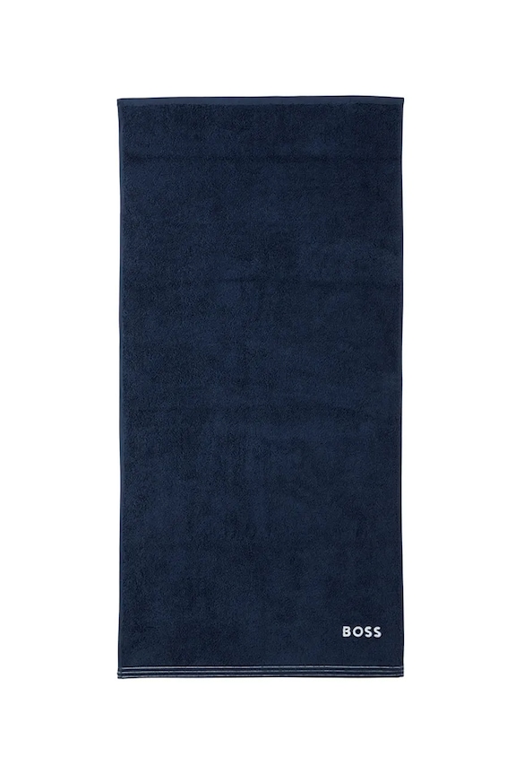 BOSS mały ręcznik bawełniany EDGE Galaxy 50 x 100 cm granatowy 1063658