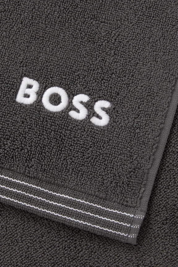 Łazienka BOSS mały ręcznik bawełniany EDGE Graphite 40 x 60 cm 1063564 szary