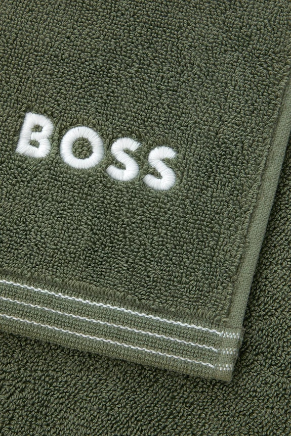 Łazienka BOSS mały ręcznik bawełniany EDGE Lichen 40 x 60 cm 1063530 zielony