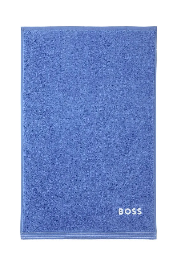 BOSS mały ręcznik bawełniany EDGE Malibu 40 x 60 cm niebieski 1063583