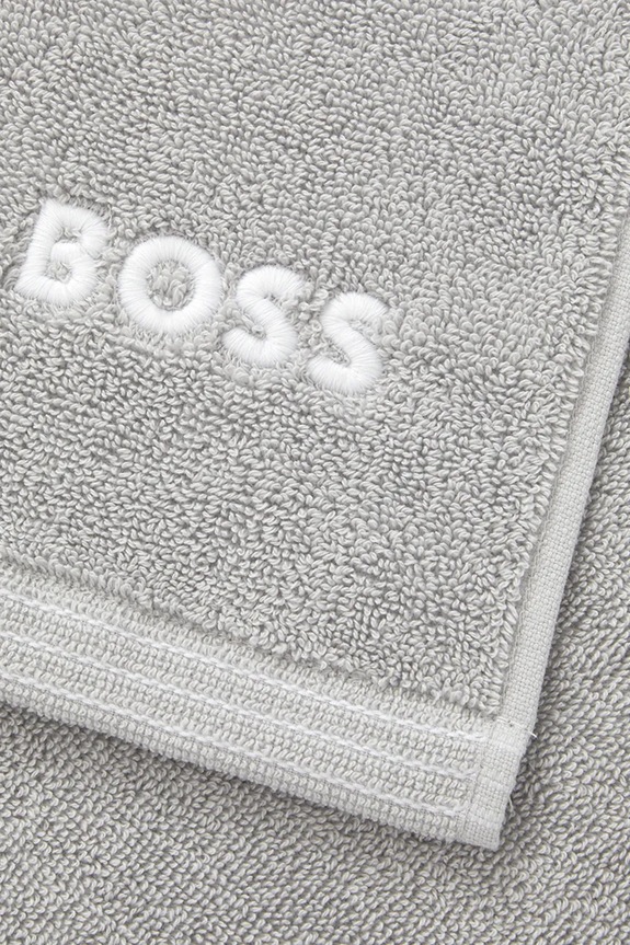 Łazienka BOSS duży ręcznik bawełniany EDGE Mineral 100 x 150 cm 1063588 szary