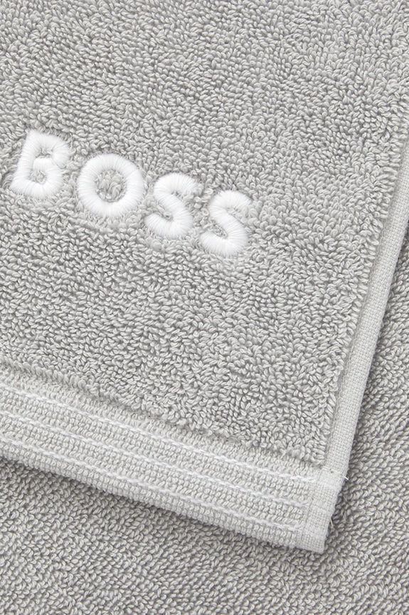 Łazienka BOSS mały ręcznik bawełniany EDGE Mineral 40 x 60 cm 1063590 szary
