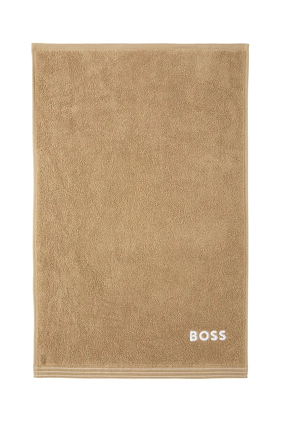 BOSS mały ręcznik bawełniany EDGE Pecan 40 x 60 cm beżowy 1063663