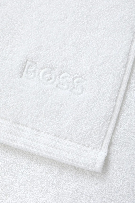 Łazienka BOSS mały ręcznik bawełniany EDGE White 50 x 100 cm 1063676 biały