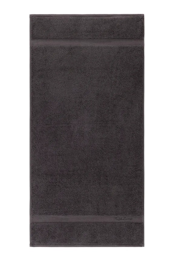 Ralph Lauren nagy méretű pamut törölköző DULANEY Graphite 100 x 183 cm szürke 1062969