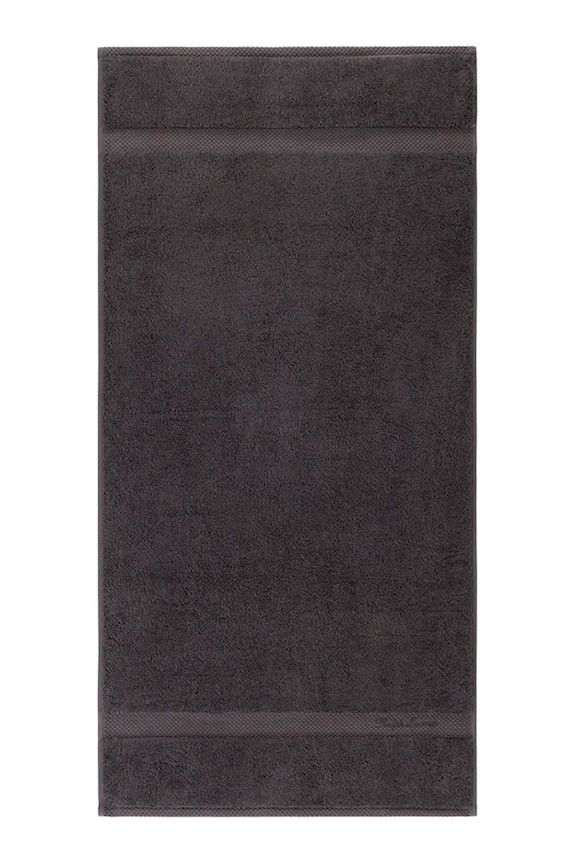 Ralph Lauren nagy méretű pamut törölköző DULANEY Graphite 100 x 183 cm szürke 1062969