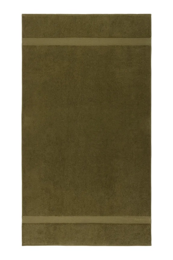 Ralph Lauren nagy méretű pamut törölköző DULANEY Olive 100 x 183 cm zöld 1063006