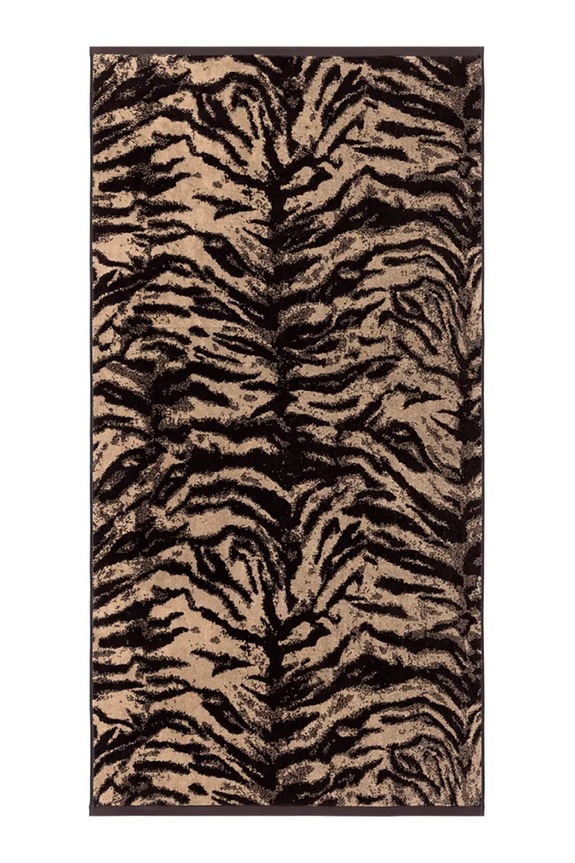 Kenzo średni ręcznik bawełniany KFAUVE Naturel 70 x 140 cm brązowy 1062870