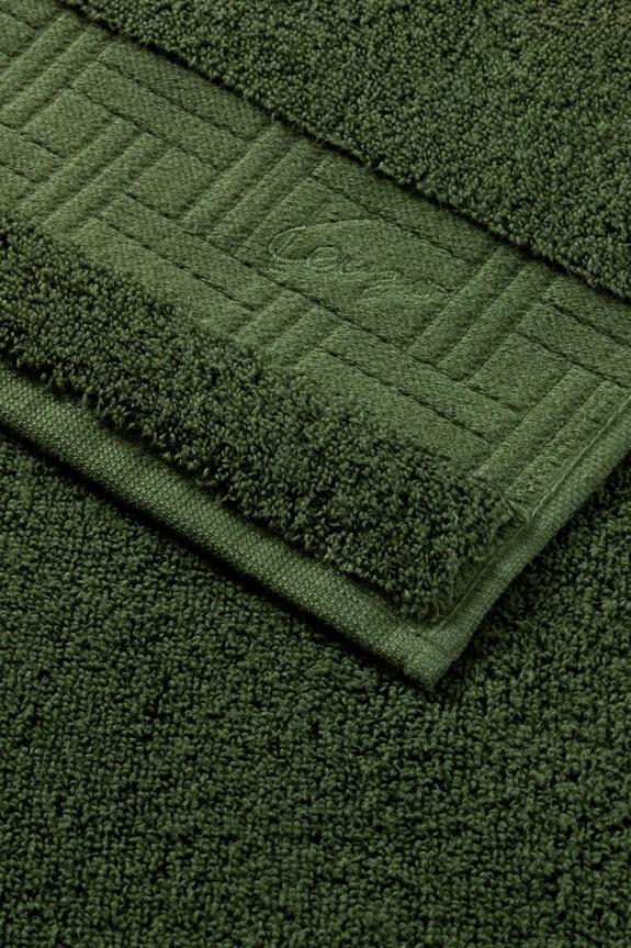 Łazienka Kenzo mały ręcznik bawełniany KWEAVE Kaki 55 x 100 cm 1070388 zielony