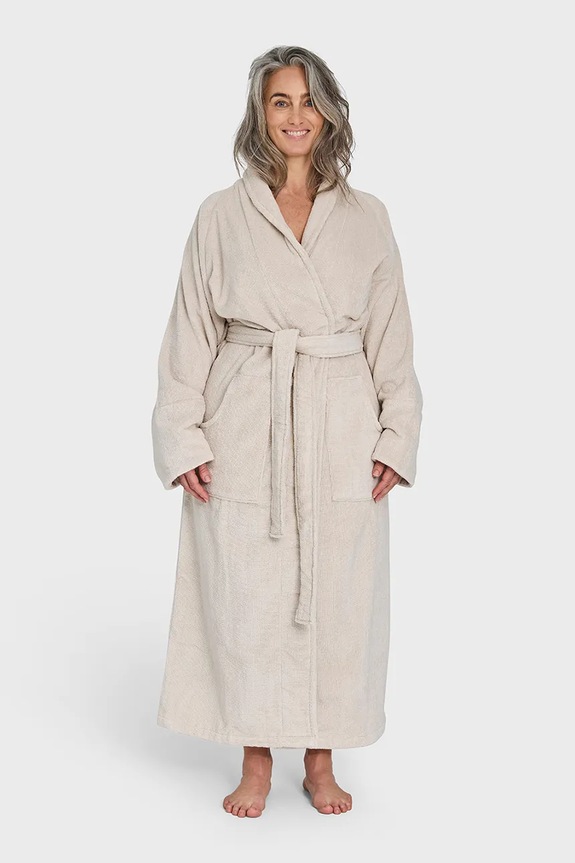 Bongusta szlafrok bawełniany L/XL beżowy BON103.5715648005922