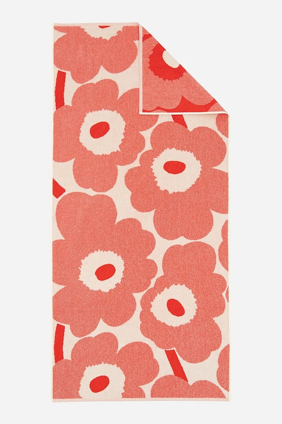 Marimekko prosop mediu din bumbac 70 x 150 cm portocaliu 075125.130