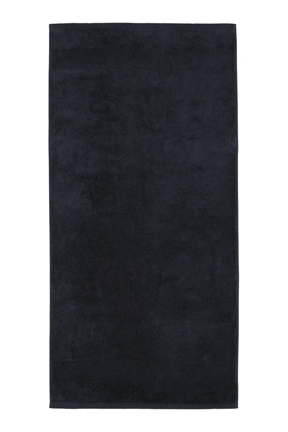 Villeroy & Boch ręcznik mały bawełniany 50 x 100 cm czarny 2550.4056735137555