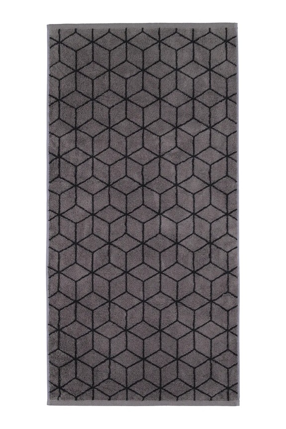 Villeroy & Boch ręcznik mały bawełniany 50 x 100 cm szary 2557.4056735151599