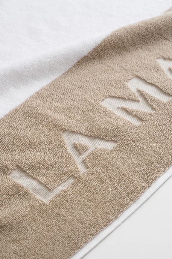 Łazienka La Mania ręcznik duży bawełniany 170 x 100 cm 5902037041030 beżowy