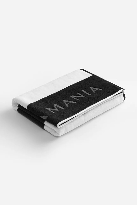 La Mania veliki ručnik od pamuka 170 x 100 cm 5902037041023 crna AA00