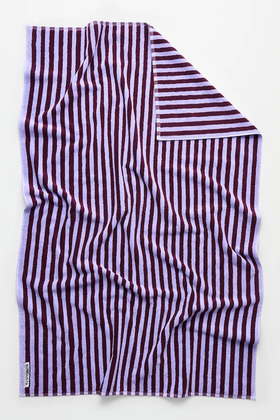 Bongusta μεγάλη πετσέτα βαμβακερή 100 x 150 cm μωβ BON32.019