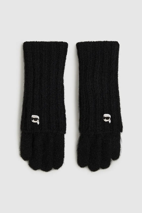 Γάντια Karl Lagerfeld IKON άλλο μαύρο A4W33054